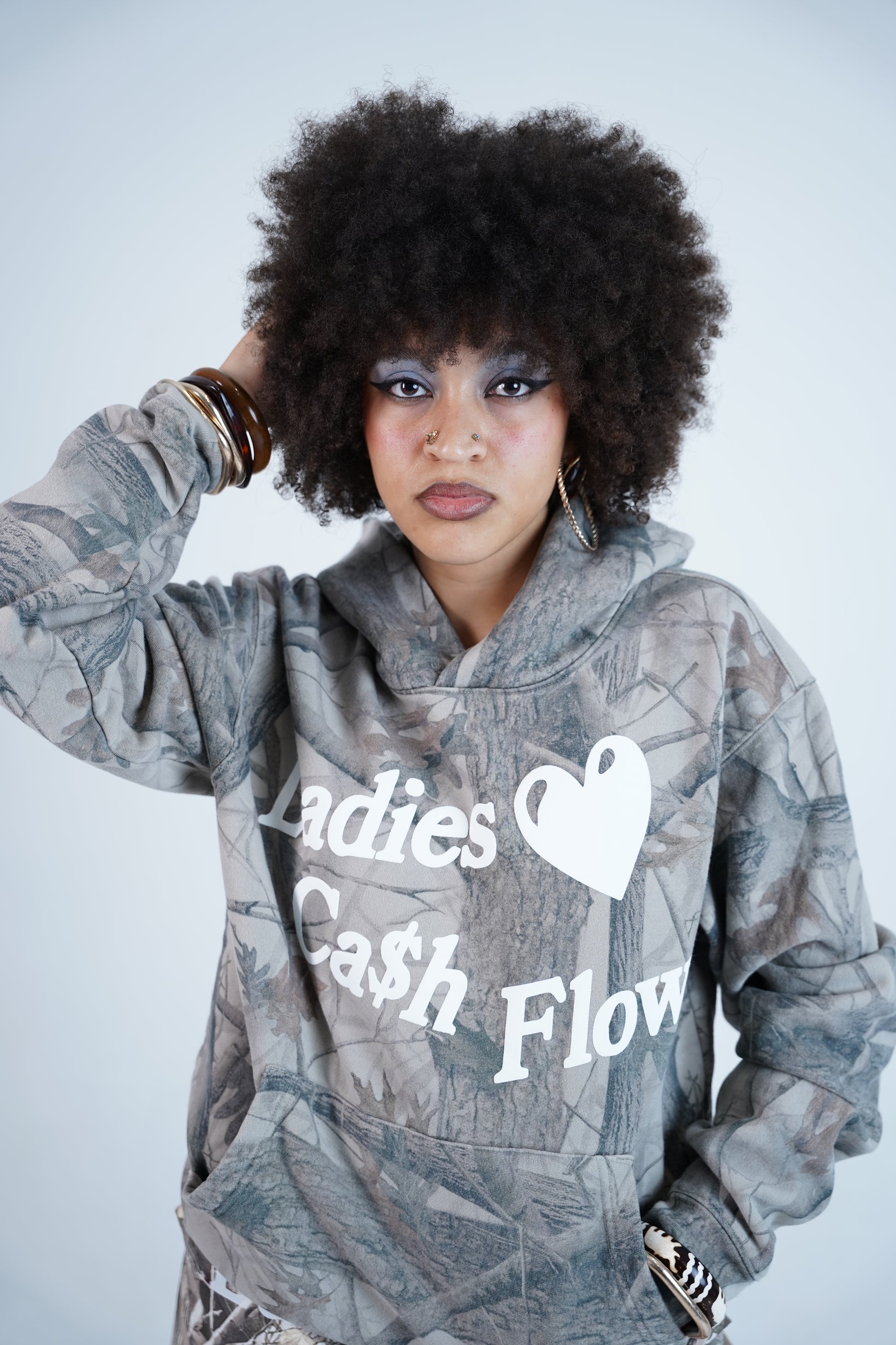 Ladies🤍Ca$hFlow™ PullOver Hoodie