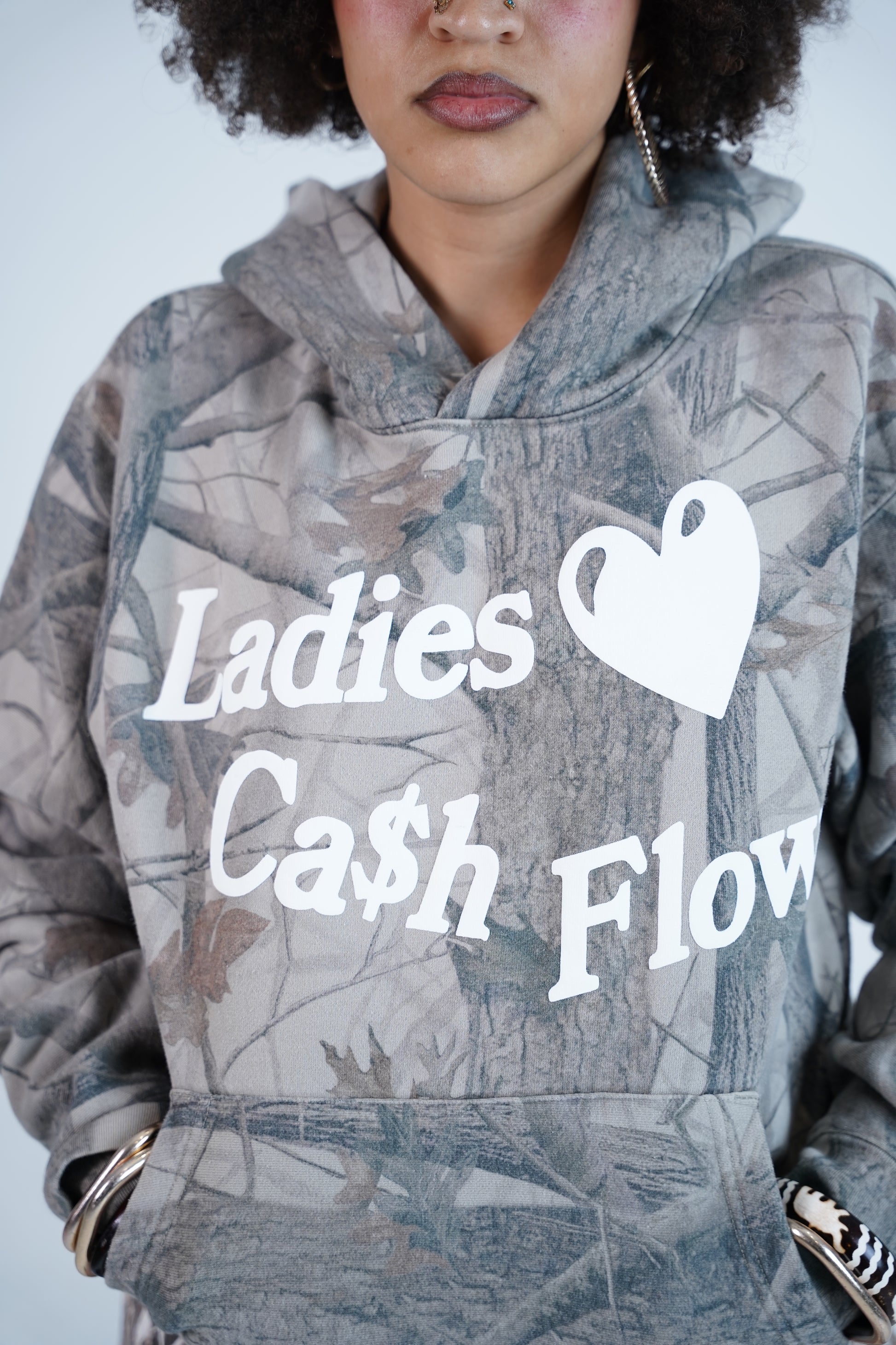 Ladies🤍Ca$hFlow™ PullOver Hoodie